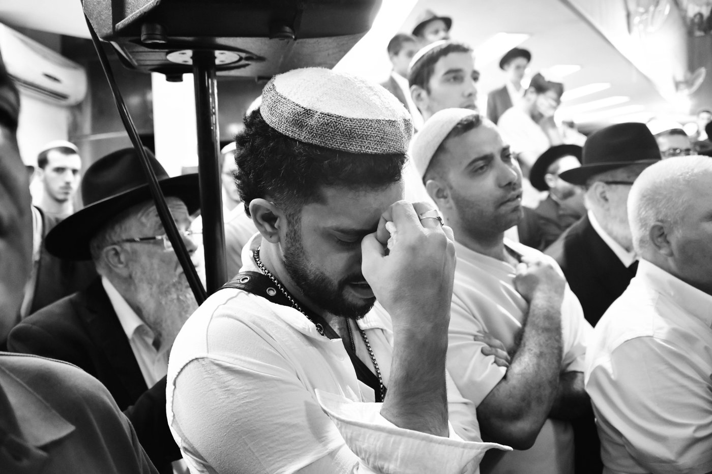מסע הלויית הגר"מ אויערבאך זצ"ל