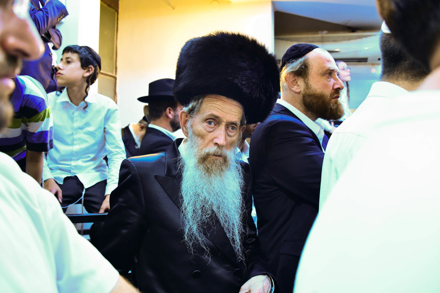 מסע הלויית הגר"מ אויערבאך זצ"ל