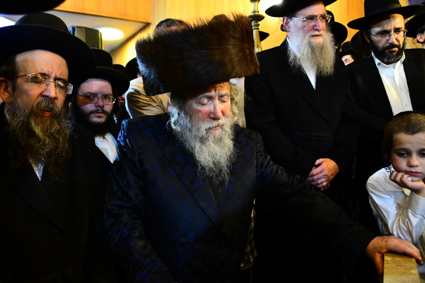 מסע הלויית הגר"מ אויערבאך זצ"ל