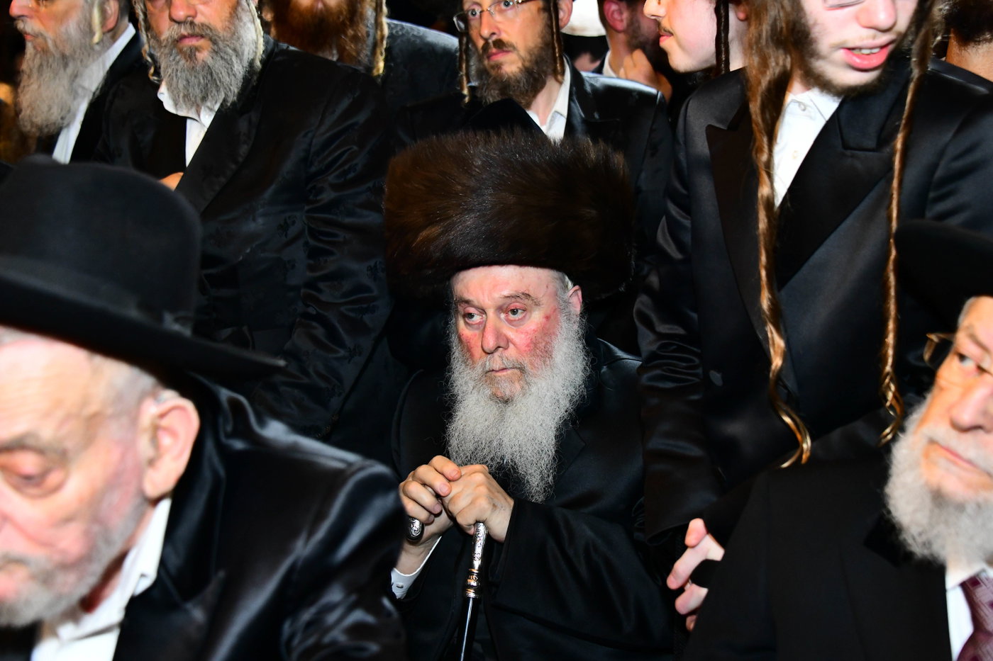 מסע הלויית הגר"מ אויערבאך זצ"ל