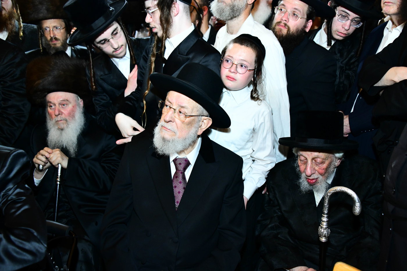 מסע הלויית הגר"מ אויערבאך זצ"ל