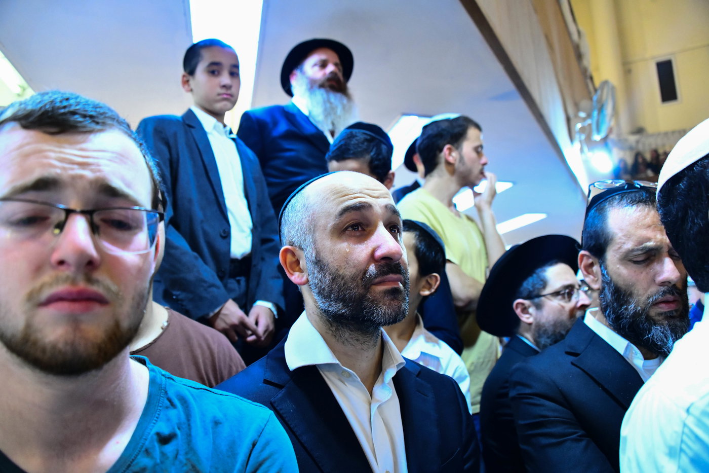 מסע הלויית הגר"מ אויערבאך זצ"ל