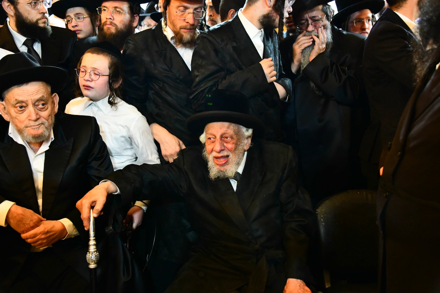 מסע הלויית הגר"מ אויערבאך זצ"ל