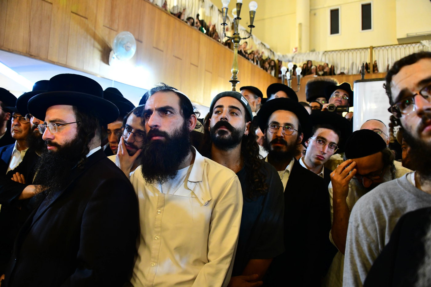 מסע הלויית הגר"מ אויערבאך זצ"ל