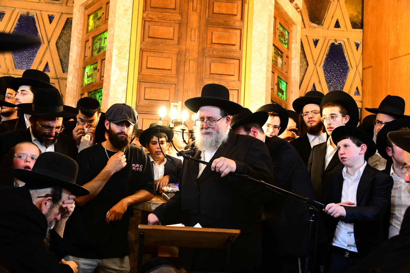מסע הלויית הגר"מ אויערבאך זצ"ל