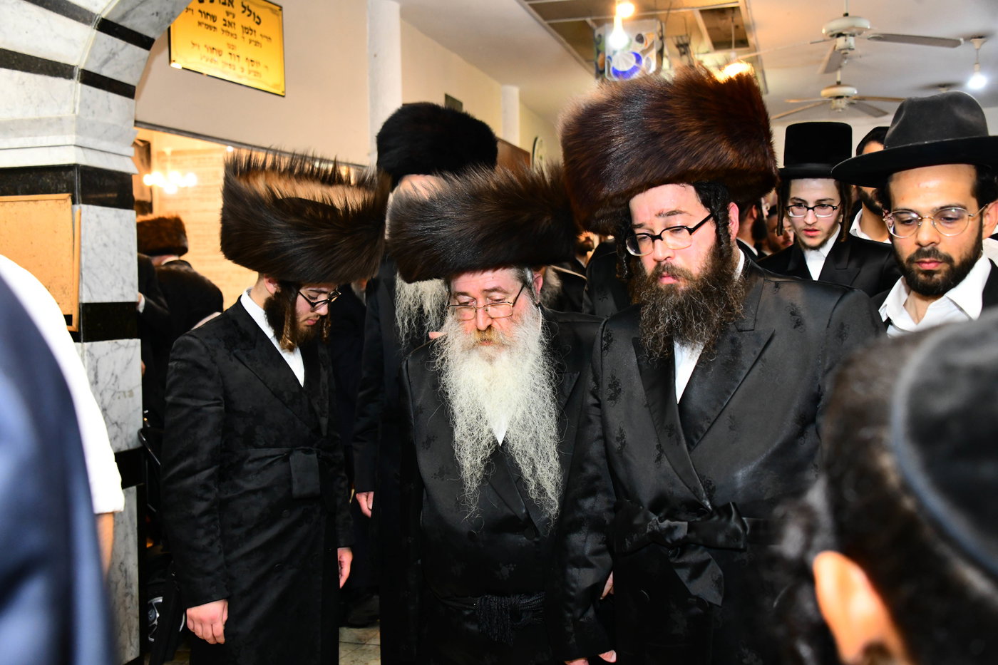 מסע הלויית הגר"מ אויערבאך זצ"ל