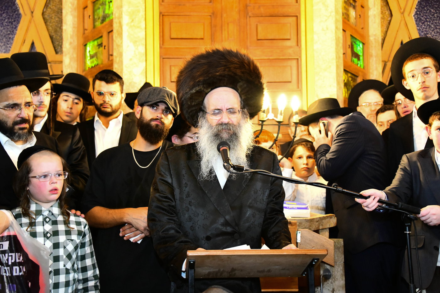 מסע הלויית הגר"מ אויערבאך זצ"ל