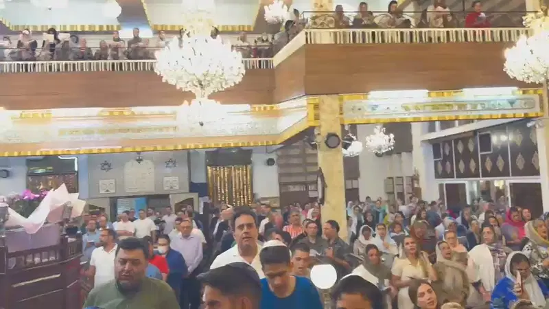בלב טהרן: המעמד המרגש של הסליחות האחרונות בערב הצום