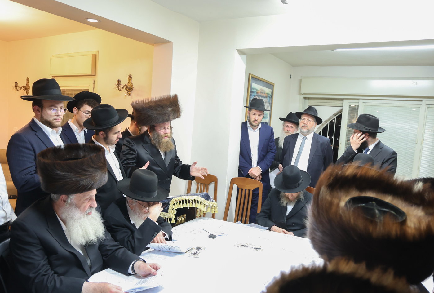 המעמד במעונו של הגר"ד סגל
