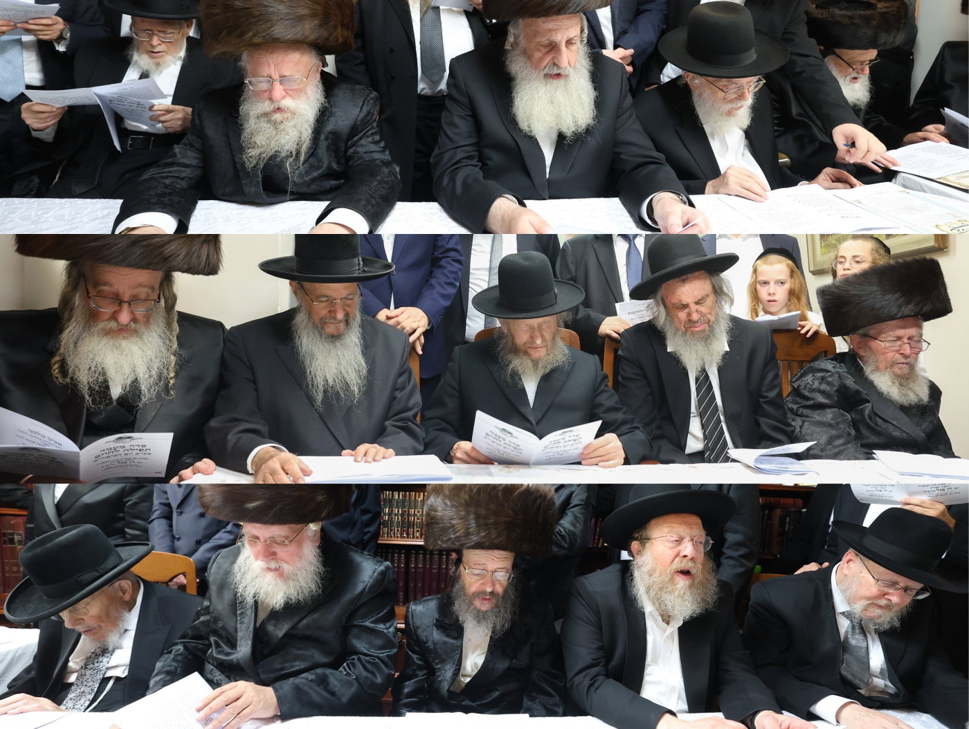 המעמד במעונו של הגר"ד סגל