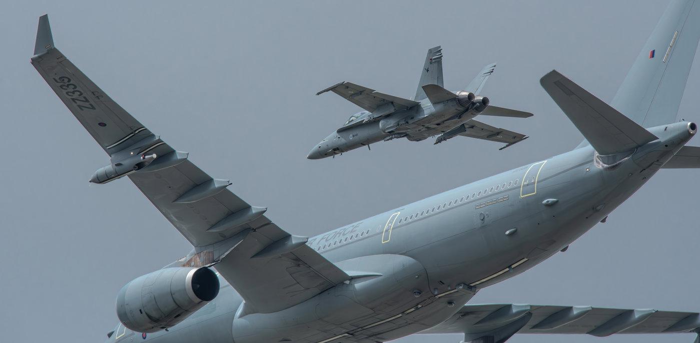 איירבוס voyager RAF
