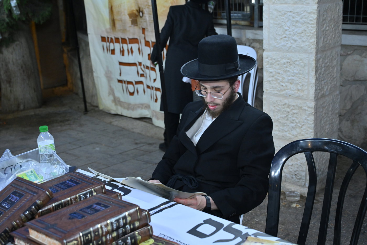 הילולת בעל ה'סולם' אצל האדמו"ר מאשלג בני היכלא