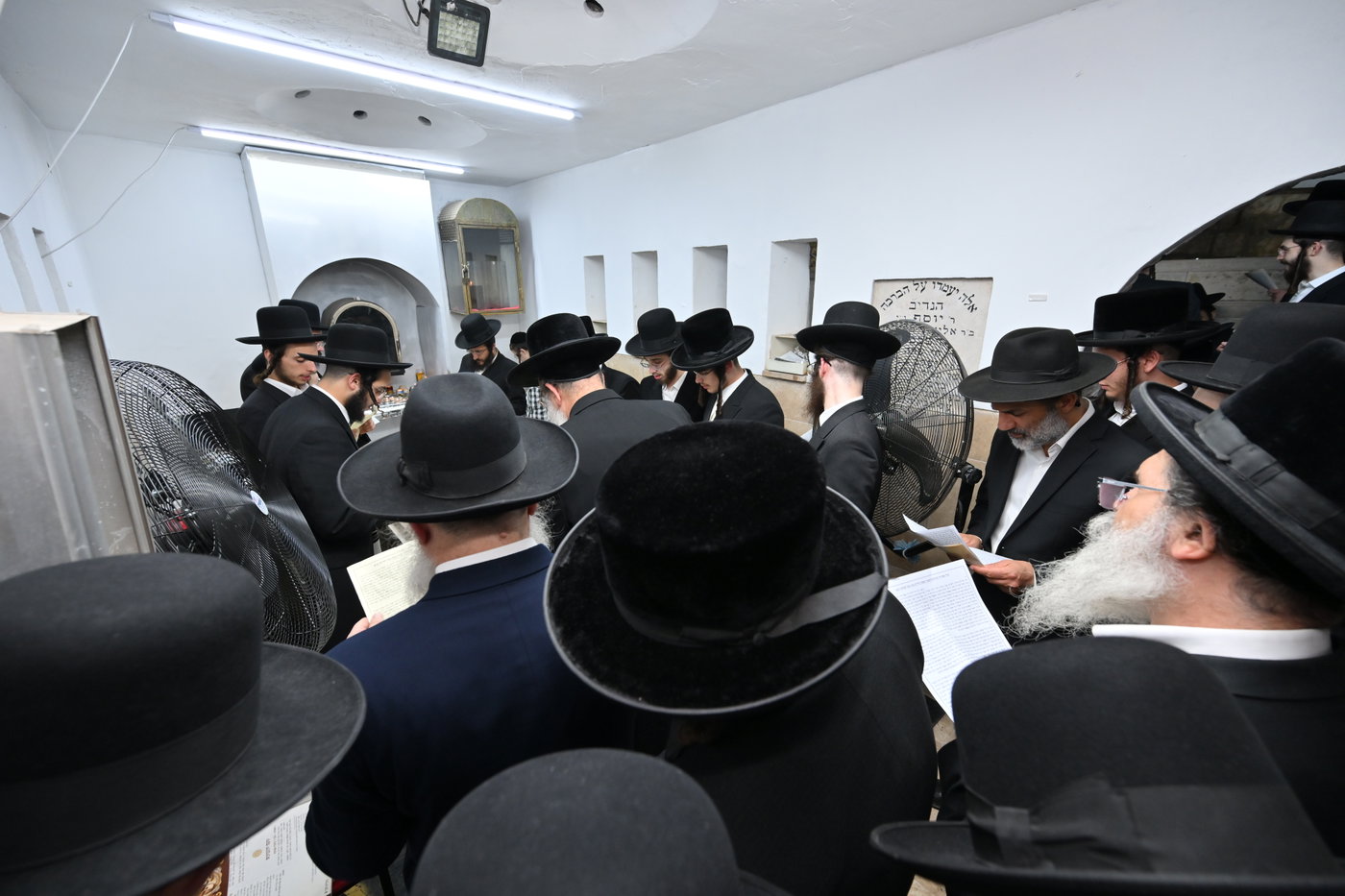 הילולת בעל ה'סולם' אצל האדמו"ר מאשלג בני היכלא