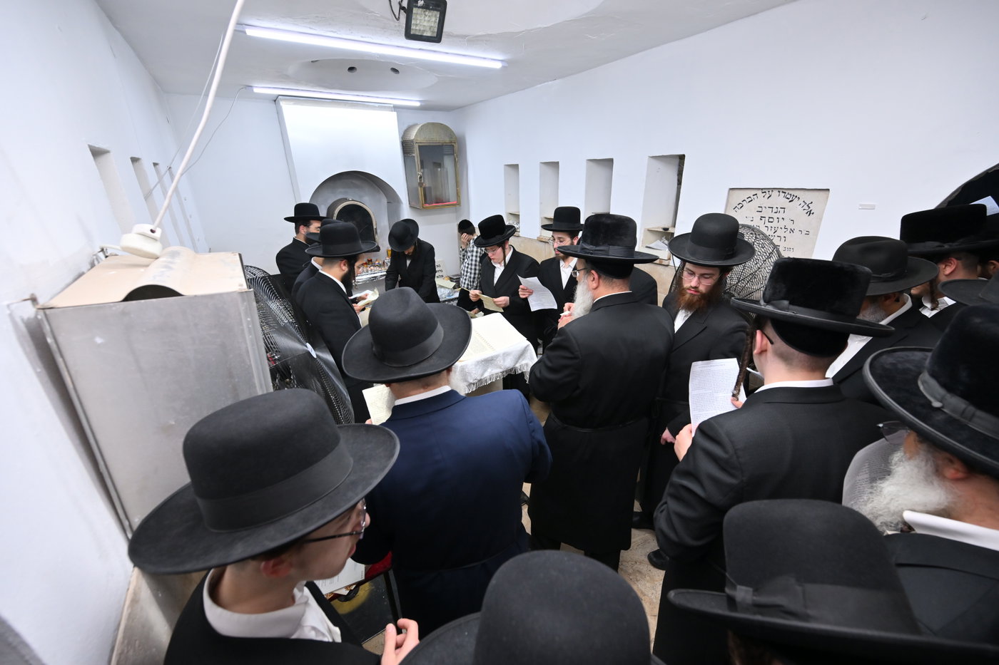 הילולת בעל ה'סולם' אצל האדמו"ר מאשלג בני היכלא
