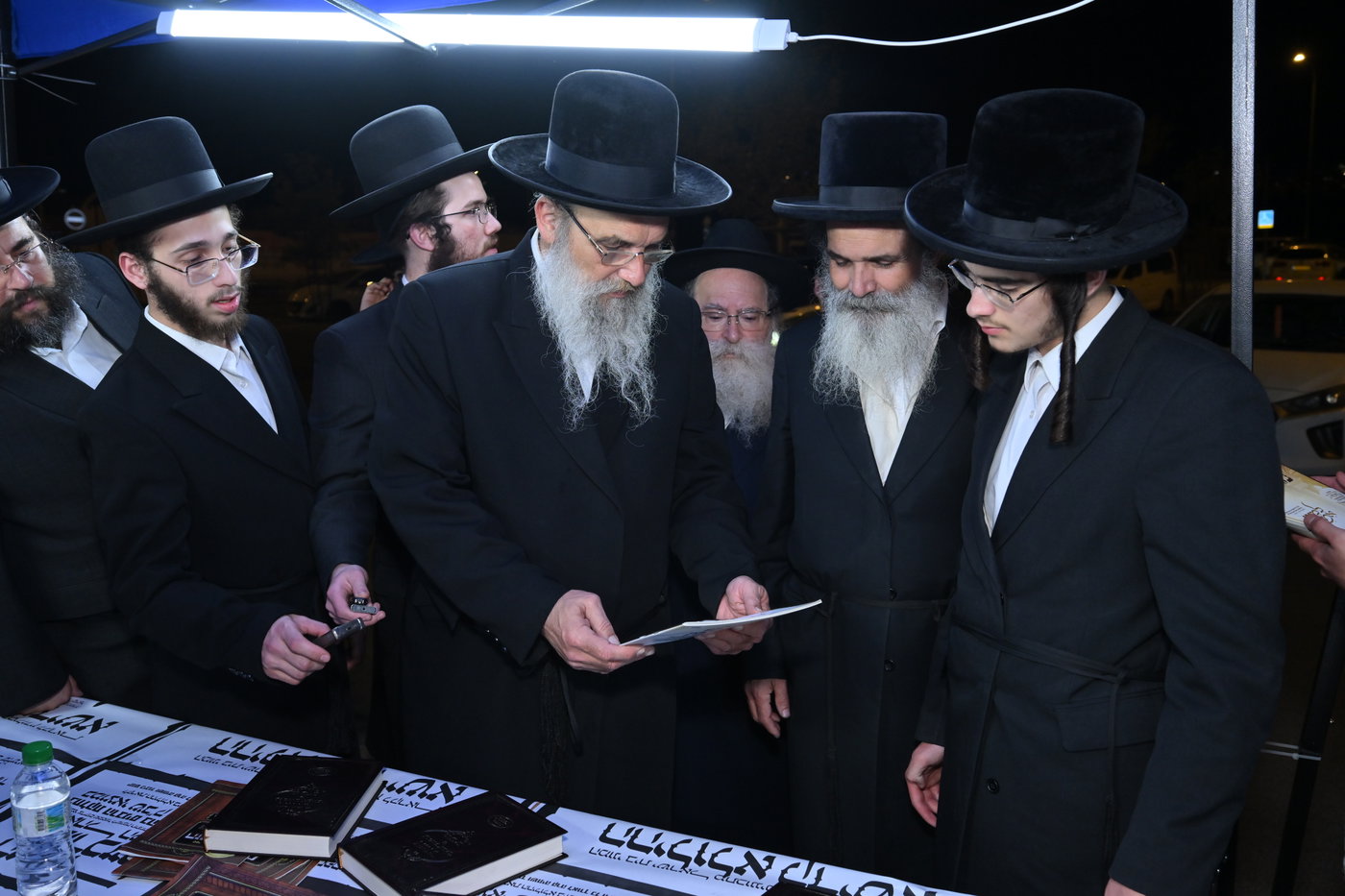 הילולת בעל ה'סולם' אצל האדמו"ר מאשלג בני היכלא