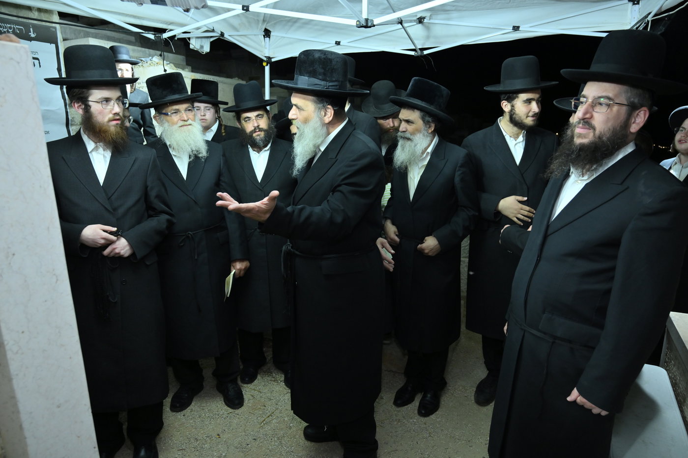 הילולת בעל ה'סולם' אצל האדמו"ר מאשלג בני היכלא