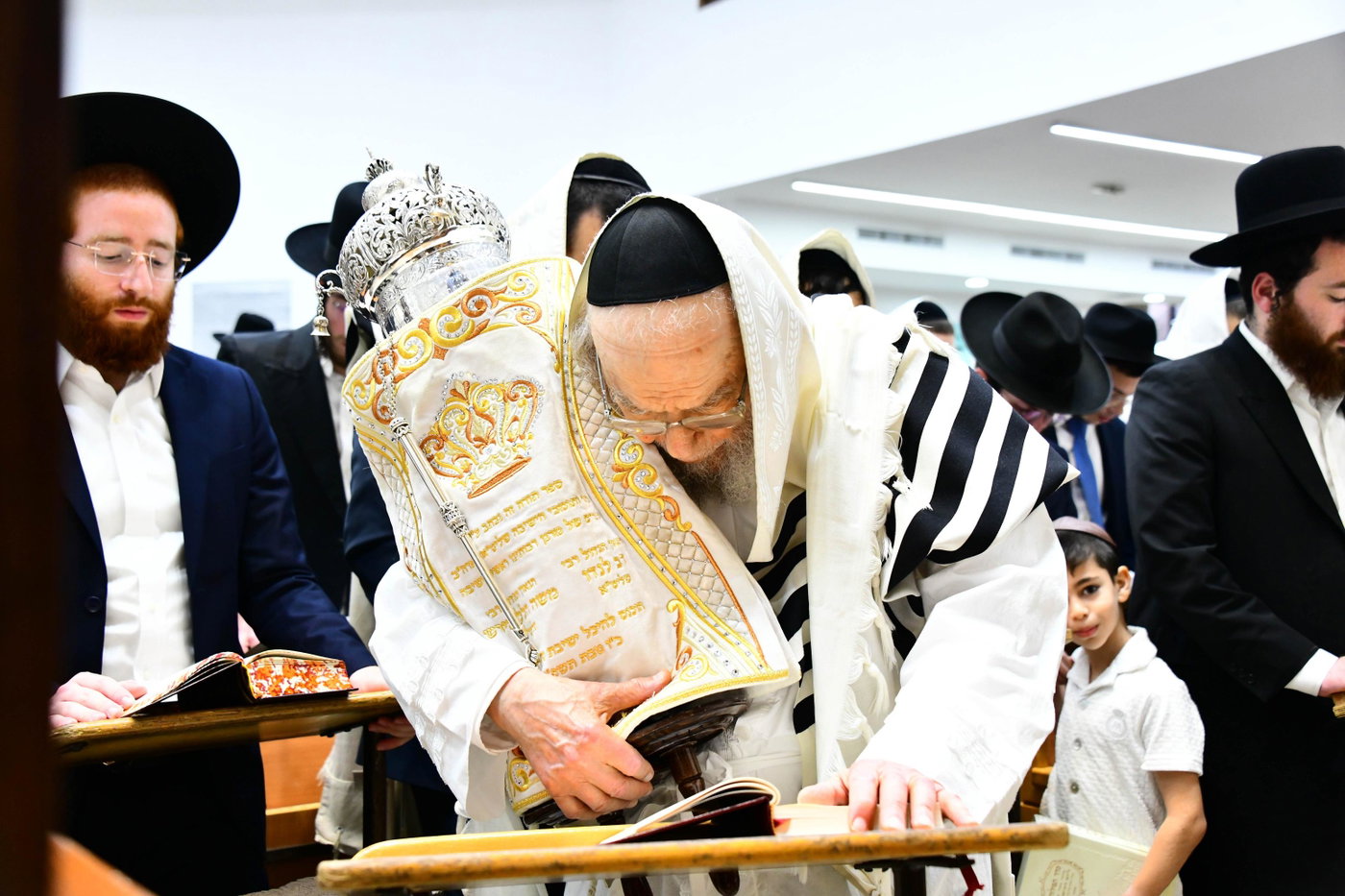 ליל כל נדרי בישיבת סלבודקה