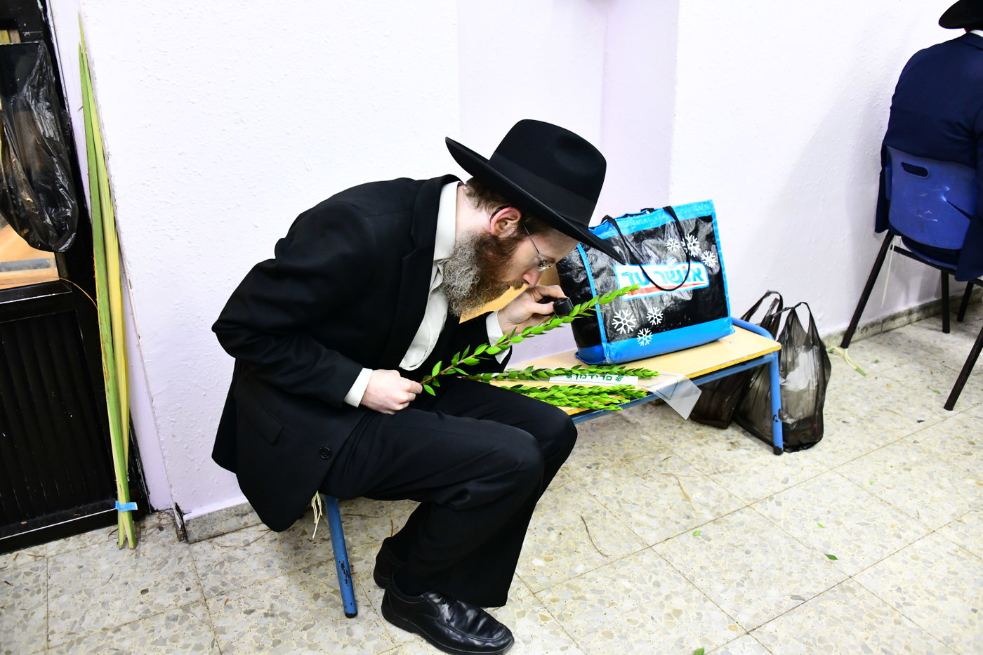 אווירת ערב חג הסוכות בבני ברק