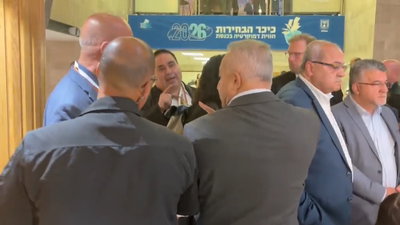 עימות סוער מחוץ לאולם - דקה אחרי הפסילה: ״אתם לא תהיו בכנסת!״