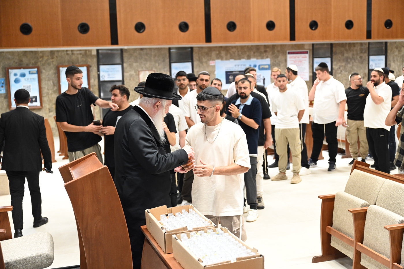 ימים נוראים אצל הגרי"ד גרוסמן