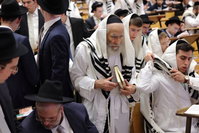 הגר"ש מרקוביץ בכל נדרי בישיבת פוניבז'