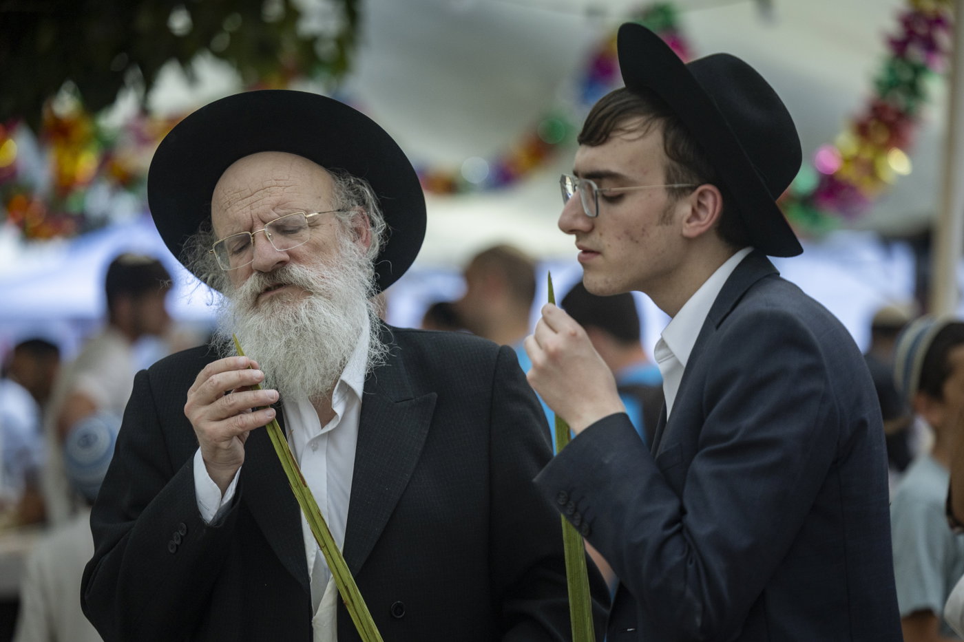 ארבעת המינים בשוק מחנה יהודה בירושלים