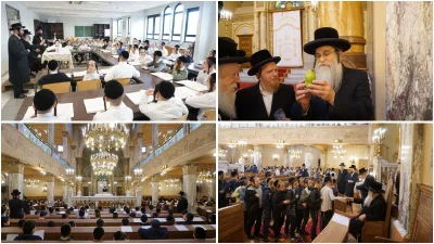 תשרי אצל גאב"ד אנטווערפן