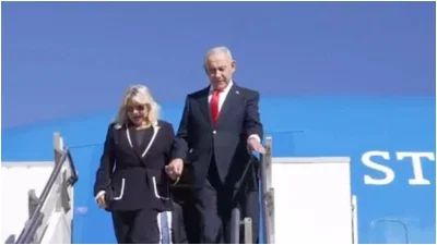 בלי הצהרות, ביקור בזק: כך התקבל נתניהו בנחיתה בניו יורק | צפו