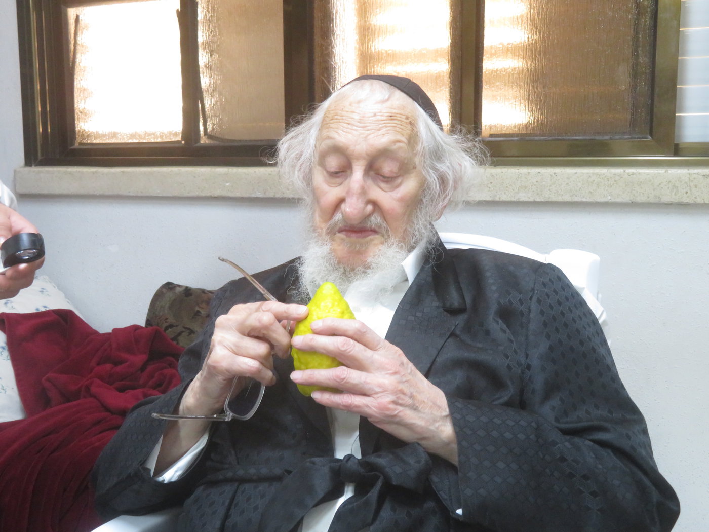 ערב סוכות אצל הגר"א לוי