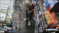 גנב 22 פעמים - בסוף הוא נתפס: כך נראה מסע הגניבות במצלמות האבטחה