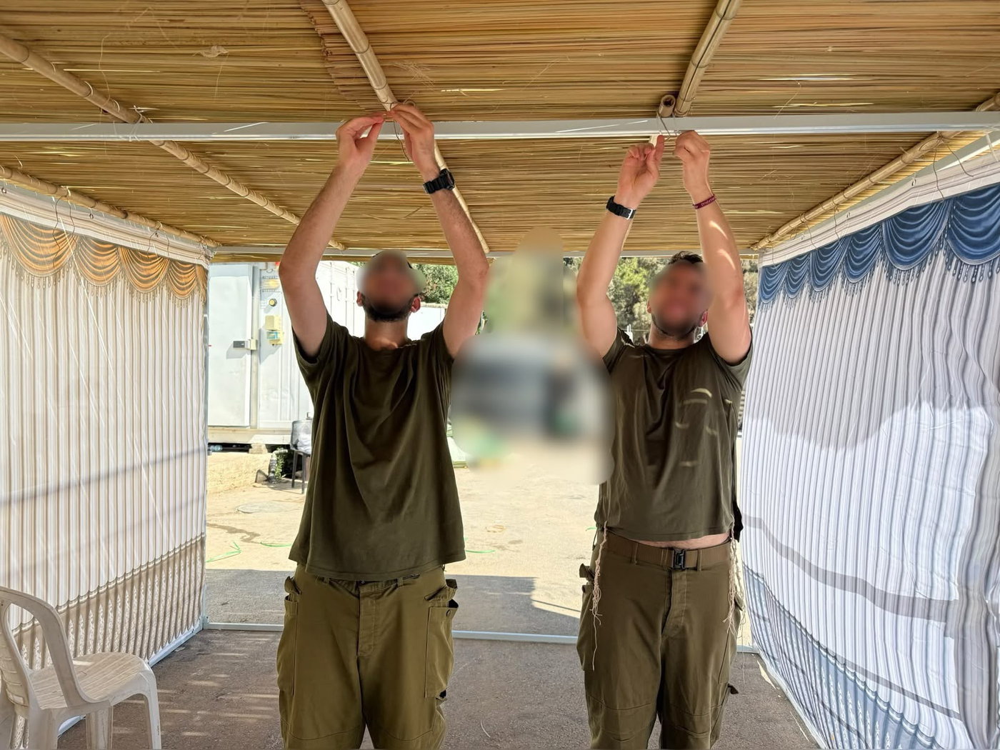 בעומק לבנון ומול חיזבאללה: כך החיילים החרדים נערכים לסוכות