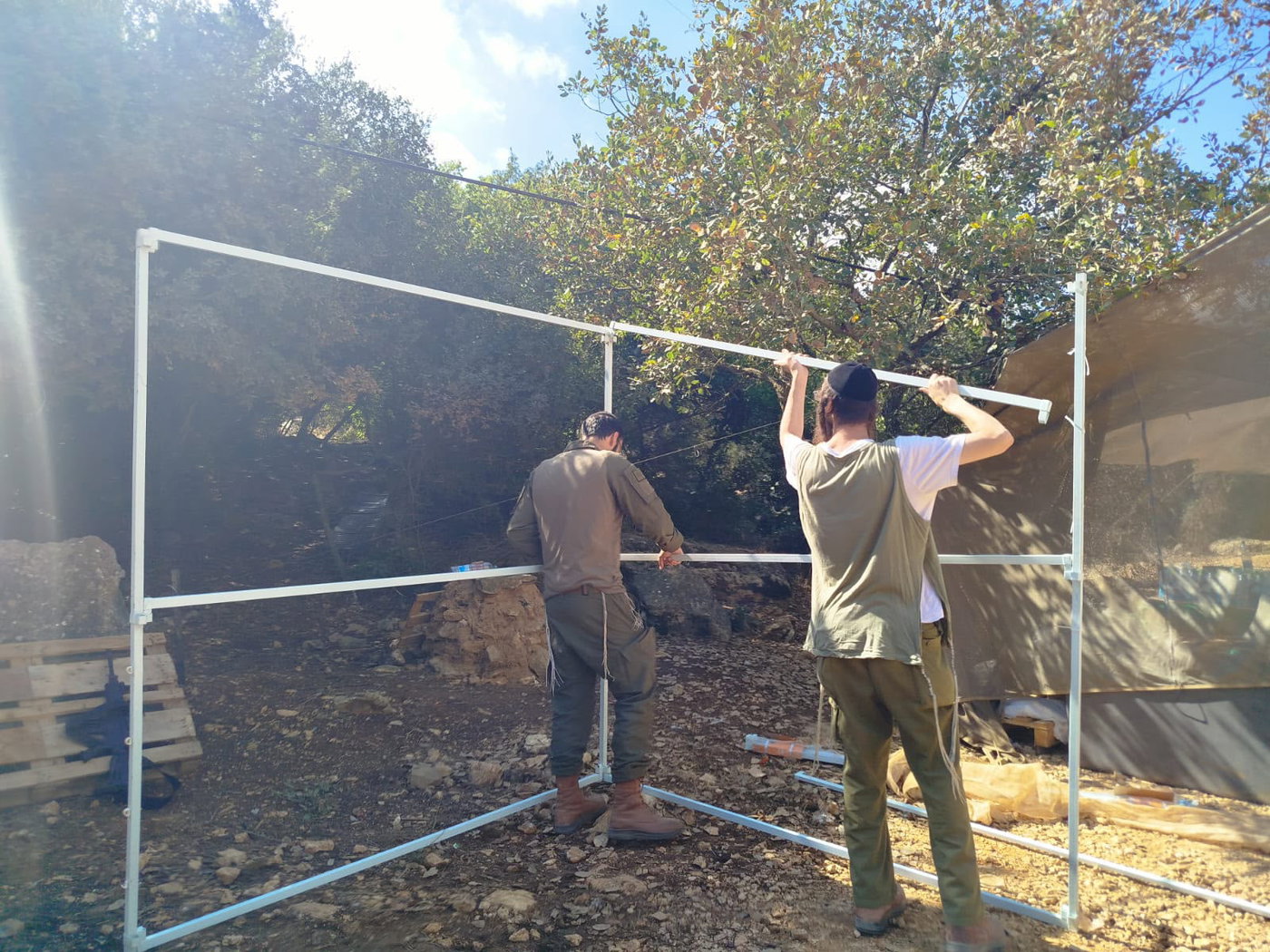 בעומק לבנון ומול חיזבאללה: כך החיילים החרדים נערכים לסוכות