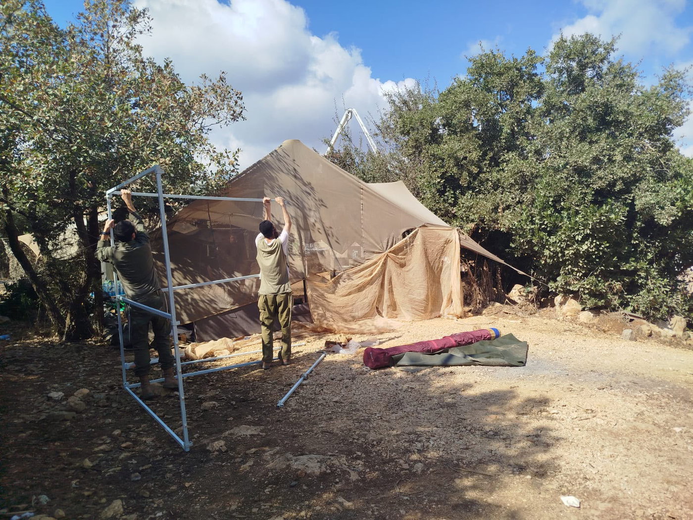 בעומק לבנון ומול חיזבאללה: כך החיילים החרדים נערכים לסוכות