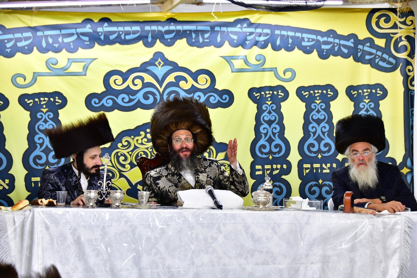 חוה"מ סוכות בחצה"ק ספינקא רמת אהרן