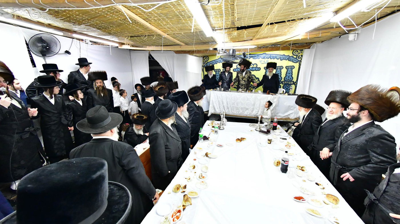 חוה"מ סוכות בחצה"ק ספינקא רמת אהרן