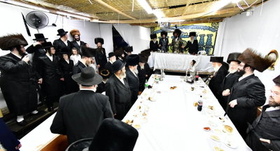 חוה"מ סוכות בחצה"ק ספינקא רמת אהרן