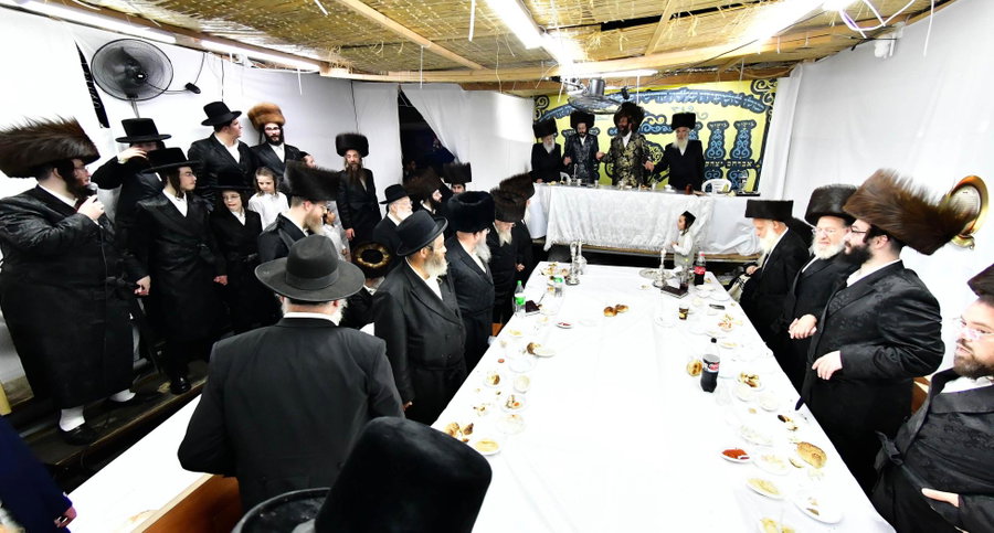 חוה"מ סוכות בחצה"ק ספינקא רמת אהרן