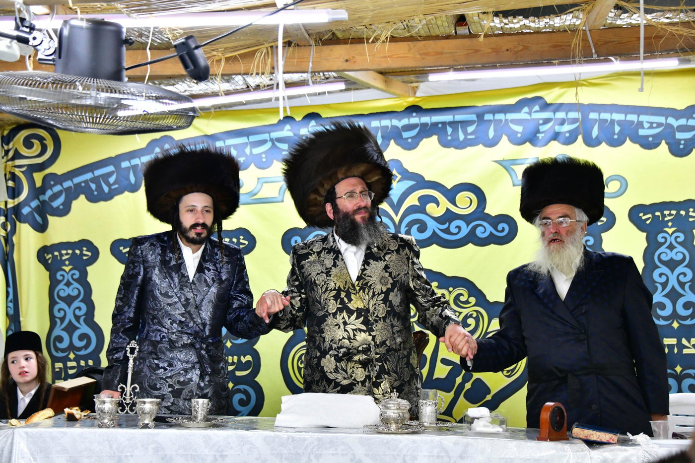 חוה"מ סוכות בחצה"ק ספינקא רמת אהרן