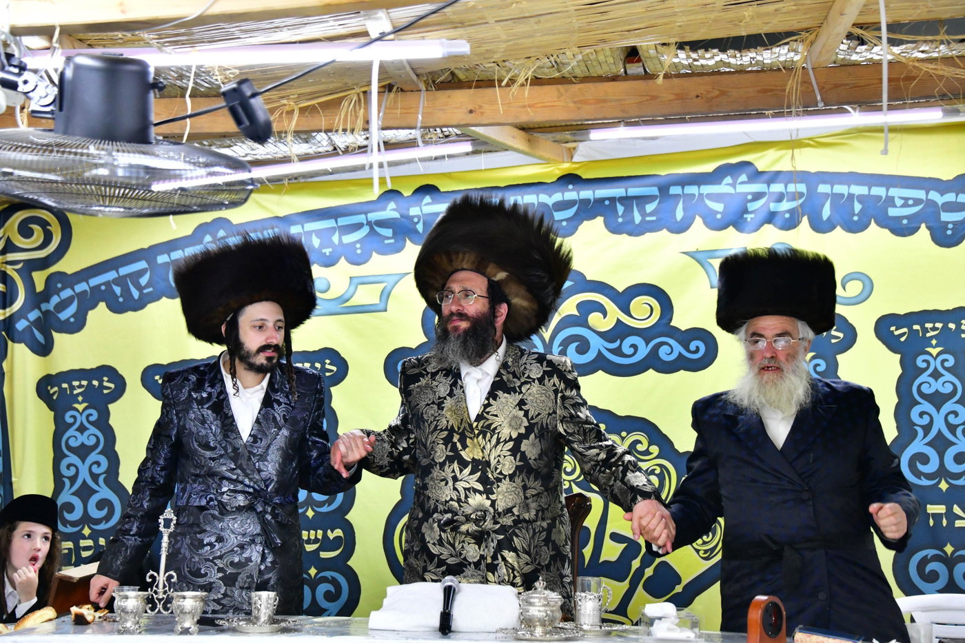 חוה"מ סוכות בחצה"ק ספינקא רמת אהרן