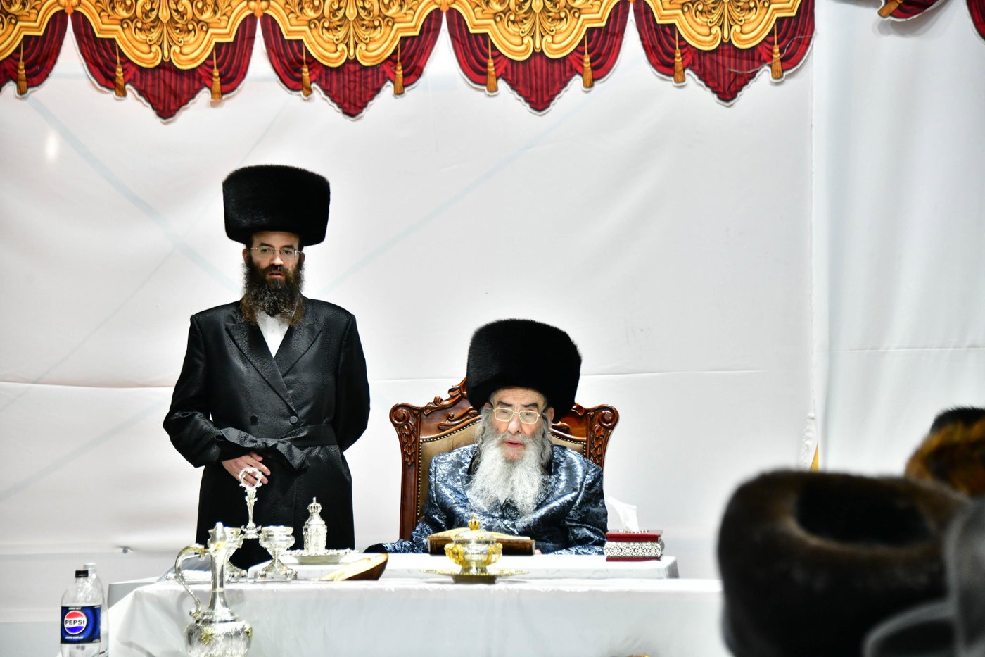 האדמו"ר מאלכסנדר בטיש חוה"מ סוכות