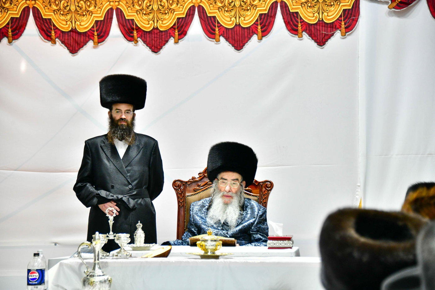 האדמו"ר מאלכסנדר בטיש חוה"מ סוכות