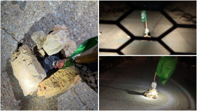 דגל חמאס ומטען התגלו בבנימין: חבלני מג"ב פוצצו את החפץ החשוד