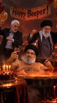 "!Happy beeper": שנתיים עברו מאז חוסל נסראללה - נתניהו חגג עם סרטון מושקע