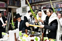 הגרב"ד פוברסקי והגרח"פ ברמן בנטילת לולב