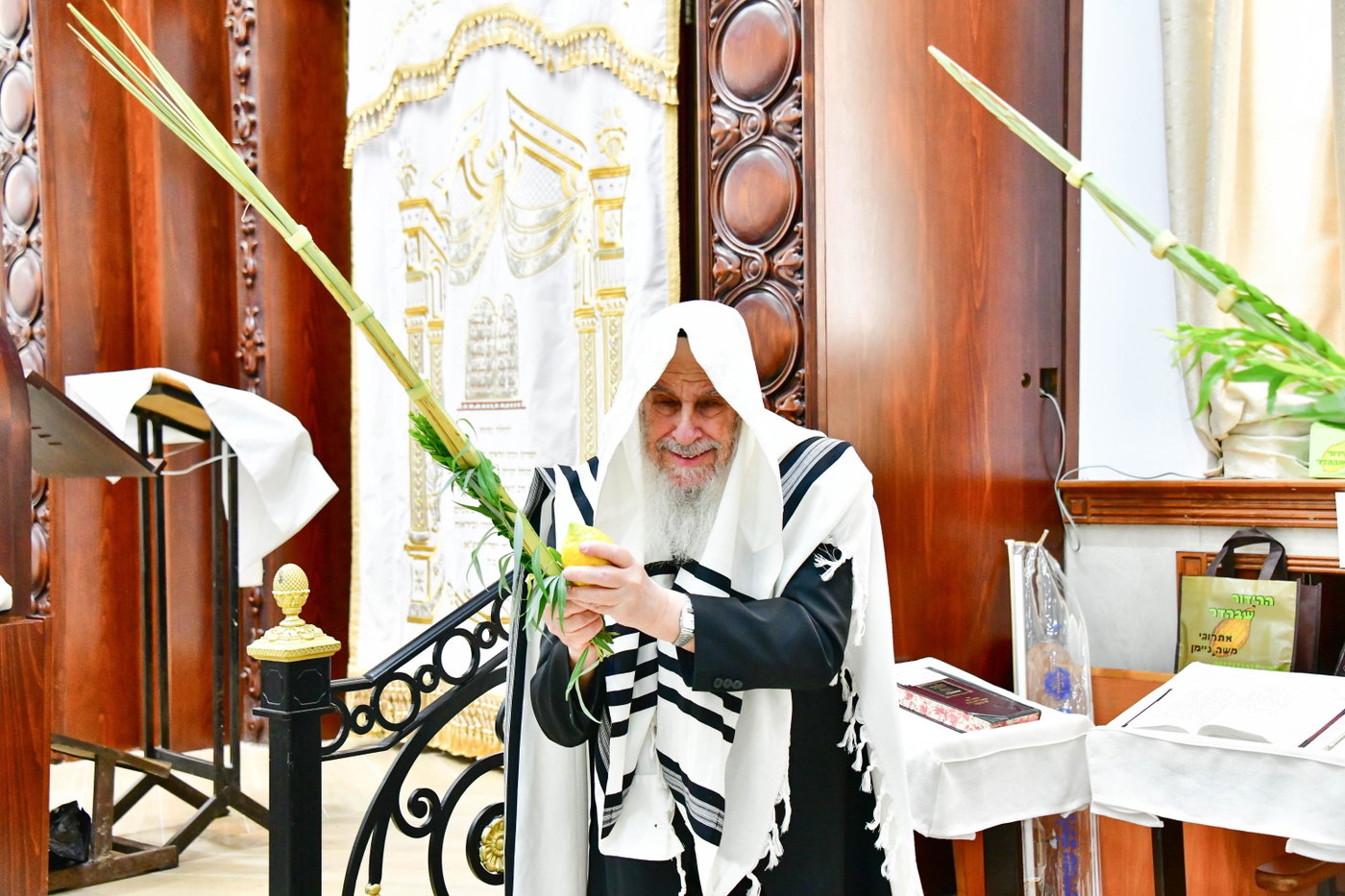 הגר"ד לנדו והגרמ"ה הירש בנטילת לולב