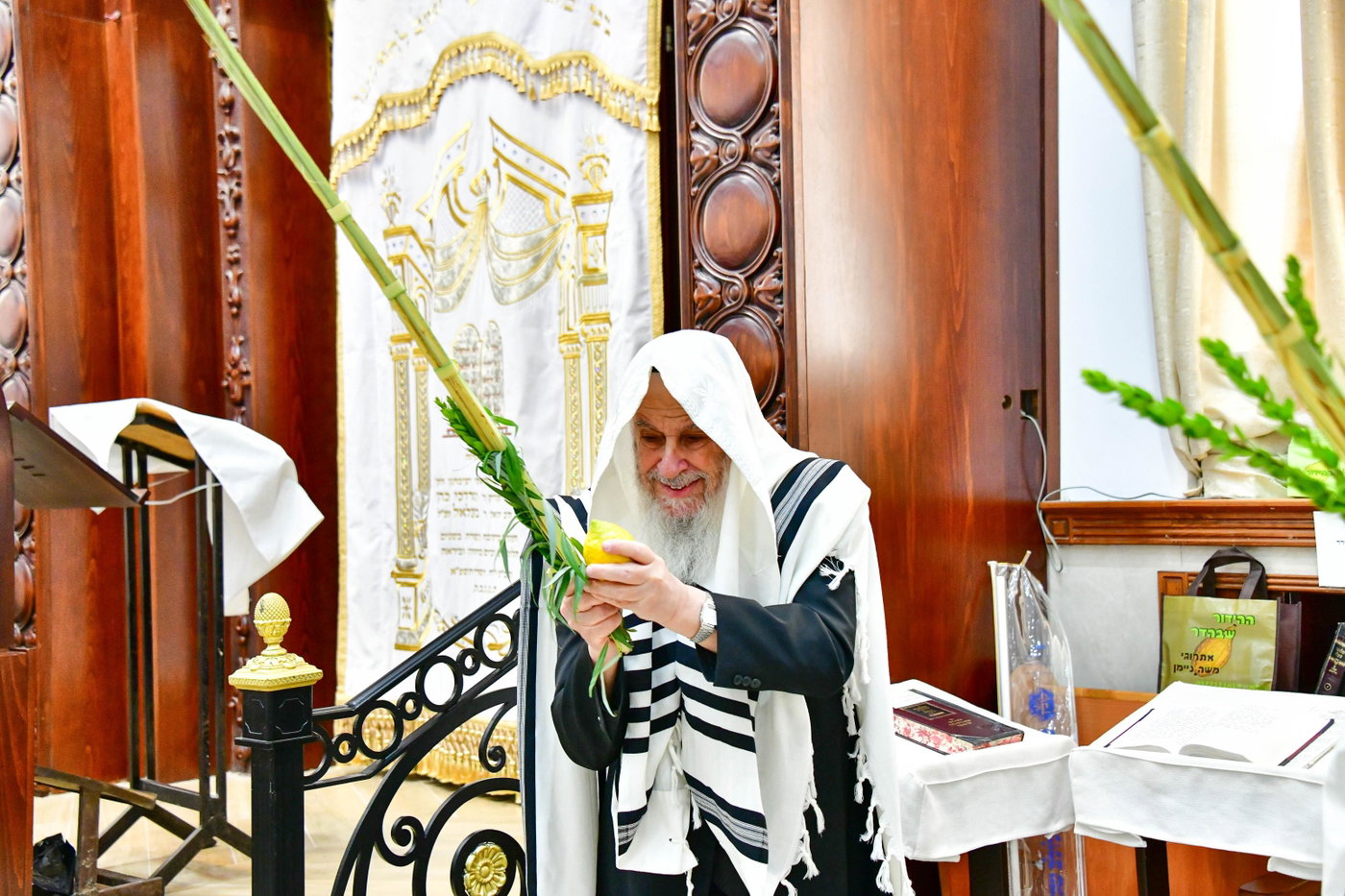 הגר"ד לנדו והגרמ"ה הירש בנטילת לולב