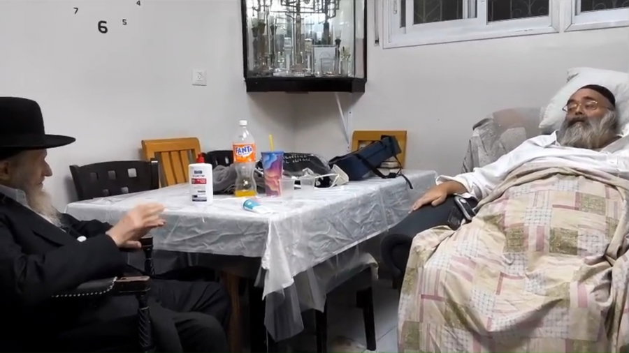 הביקור של המשגיח רבי דן סגל אצל דוקי גרינוולד