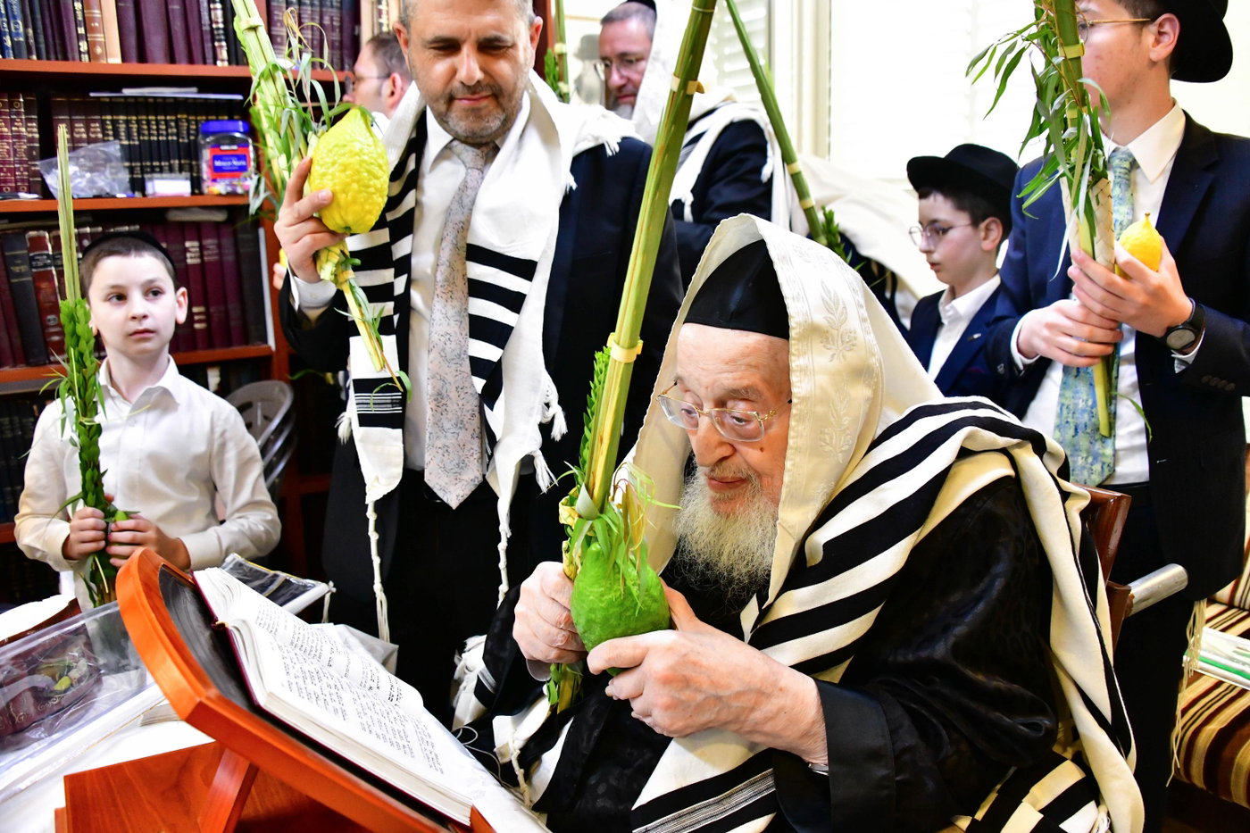 הגרמ"צ ברגמן בנטילת לולב