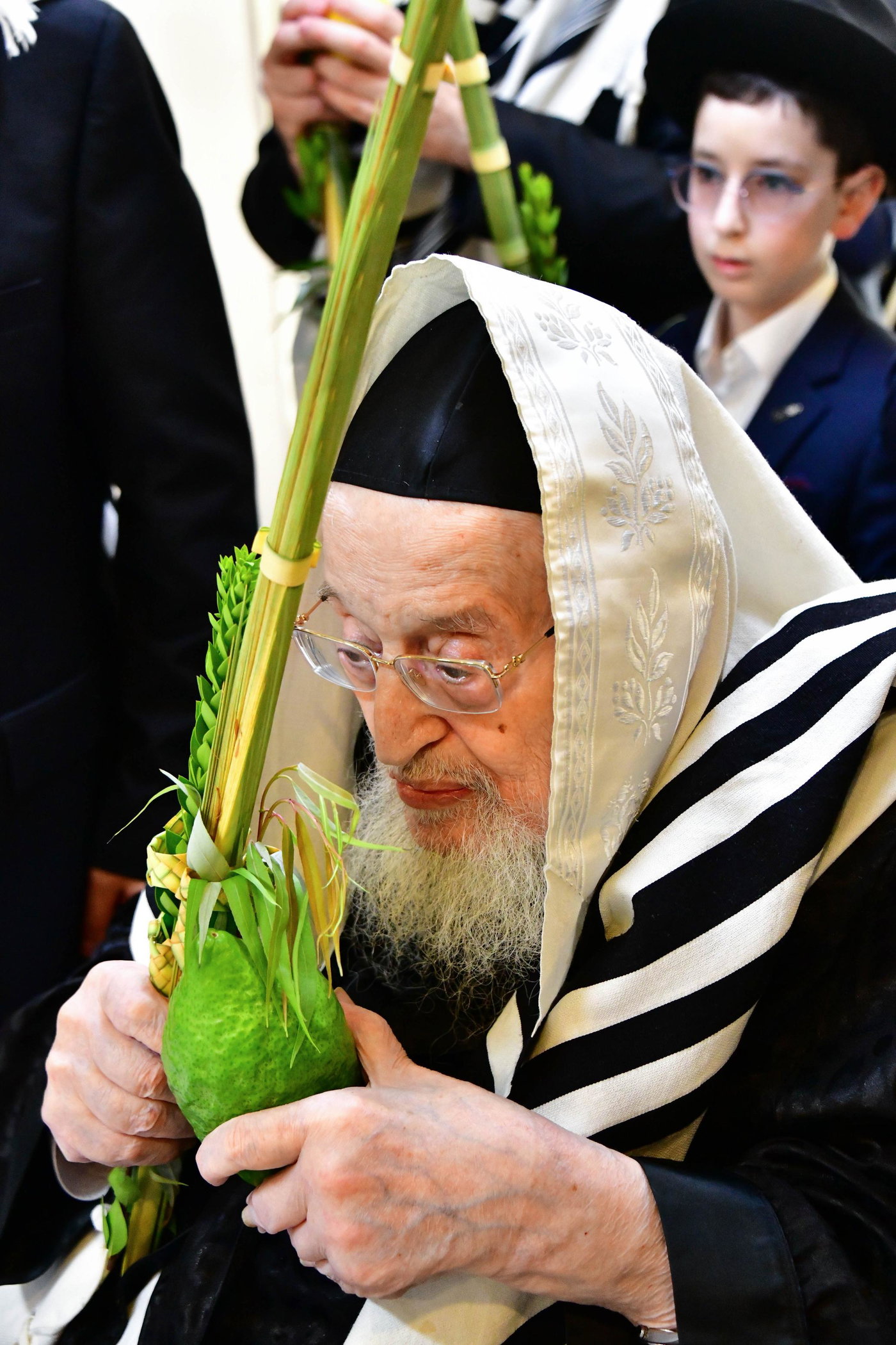 הגרמ"צ ברגמן בנטילת לולב