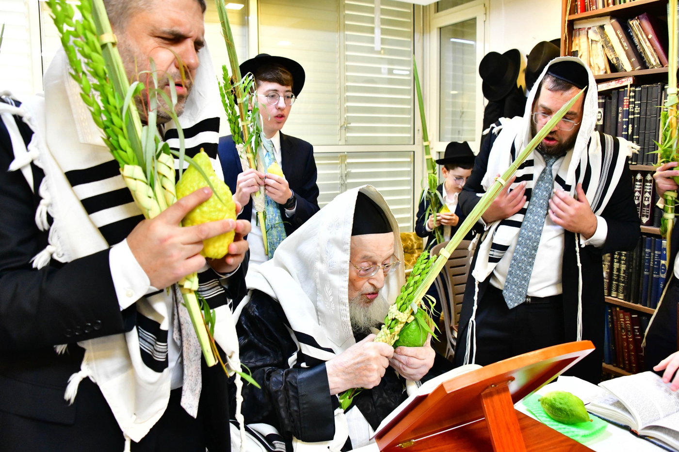 הגרמ"צ ברגמן בנטילת לולב